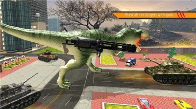 恐龙战斗模拟图1